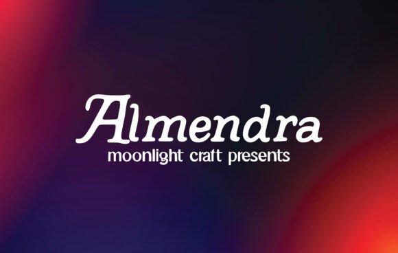 Almendra: A Handwritten Serif Font for Editorial Design