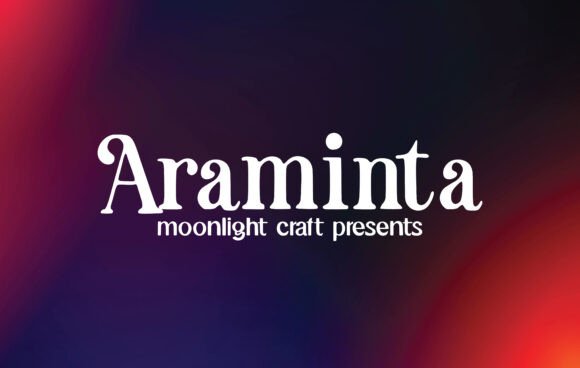 Araminta: A Handwritten Serif Font for Web Design