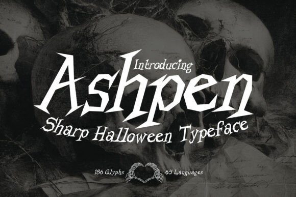 Ashpen: A Sinister Serif Font for Bold Branding