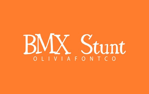 Bmx Stunt Font Review: A Romantic Serif for Branding