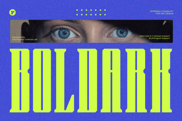 Boldark Font: Sharpen Your Campaign Visuals