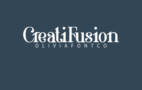 Creatifusion: A Romantic Serif Typeface for Web Design