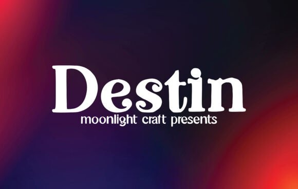 Destin: A Handwritten Serif Font for Editorial Design
