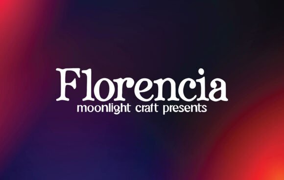 Florencia: A Handwritten Serif Font for Web Design