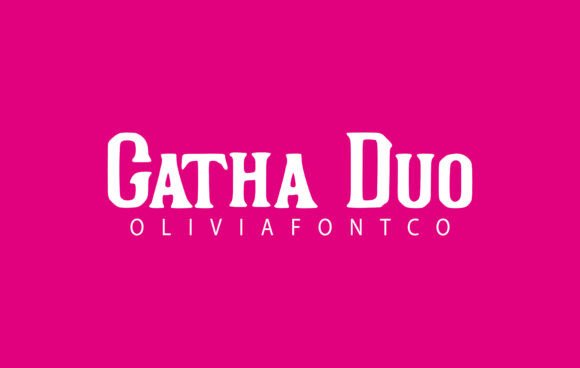 Gatha Duo: A Romantic Serif Font for Handmade Brands