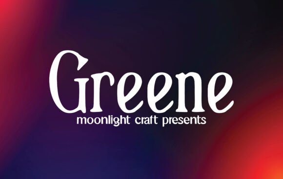Greene Font: Elevating Web Design with Handwritten Serif Style