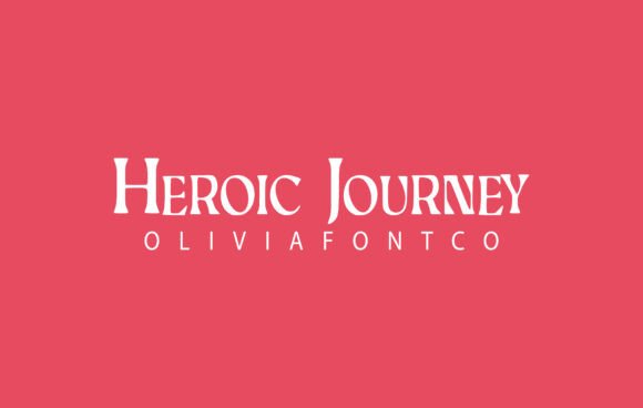 Heroic Journey: A Handwritten Serif Font for Editorial Design