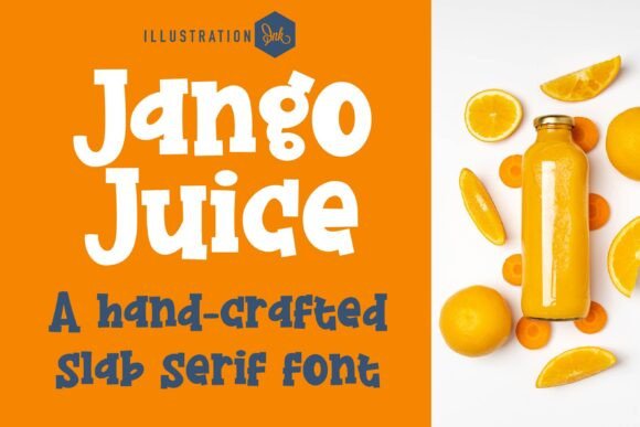 Jango Juice: A Whimsical Serif Font for Digital Branding