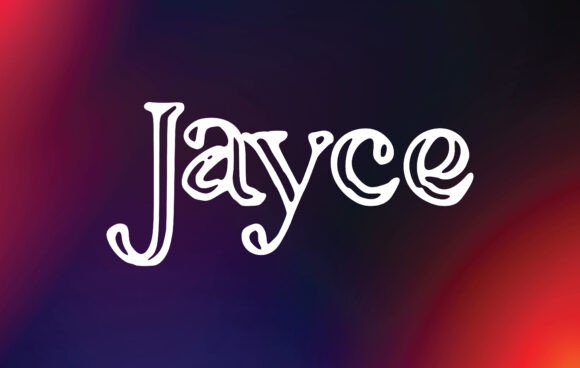 Jayce: A Handwritten Serif Typeface for Editorial Design