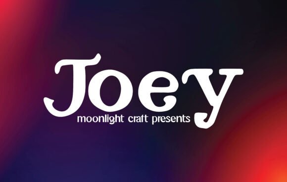 Joey: A Serif Typeface for Editorial Design