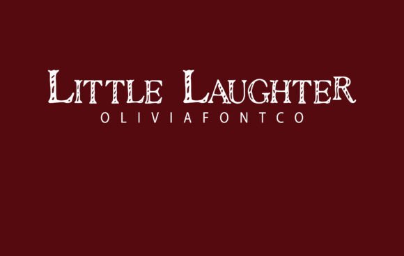 Little Laughter: A Romantic Serif Font for Branding