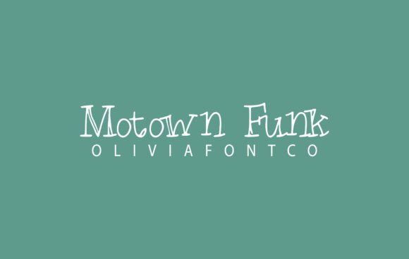 Motown Funk: A Handwritten Serif Font for Editorial Design