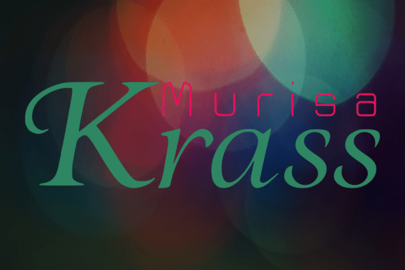 Murisa Krass: A Serif Font for Makers