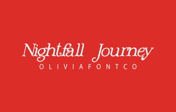 Nightfall Journey Font for Web Design