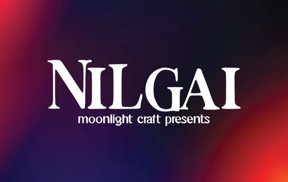 Nilgai Typeface: A Handwritten Serif for Editorial Design