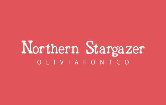Northern Stargazer: A Handwritten Serif Font for Editorial Design