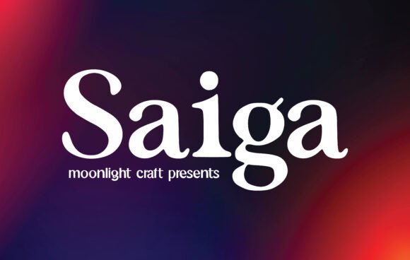 Saiga Font: Elevate Your Brand Identity