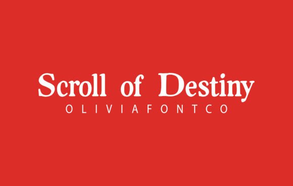 Scroll of Destiny: A Serif Font for Editorial Soul