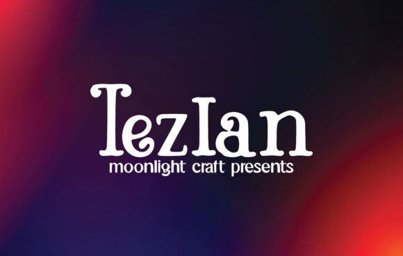 Tezlan: A Handwritten Serif Font for Editorial Design