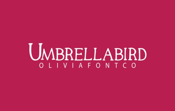 Umbrellabird Font: A Romantic Serif for Editorial Design